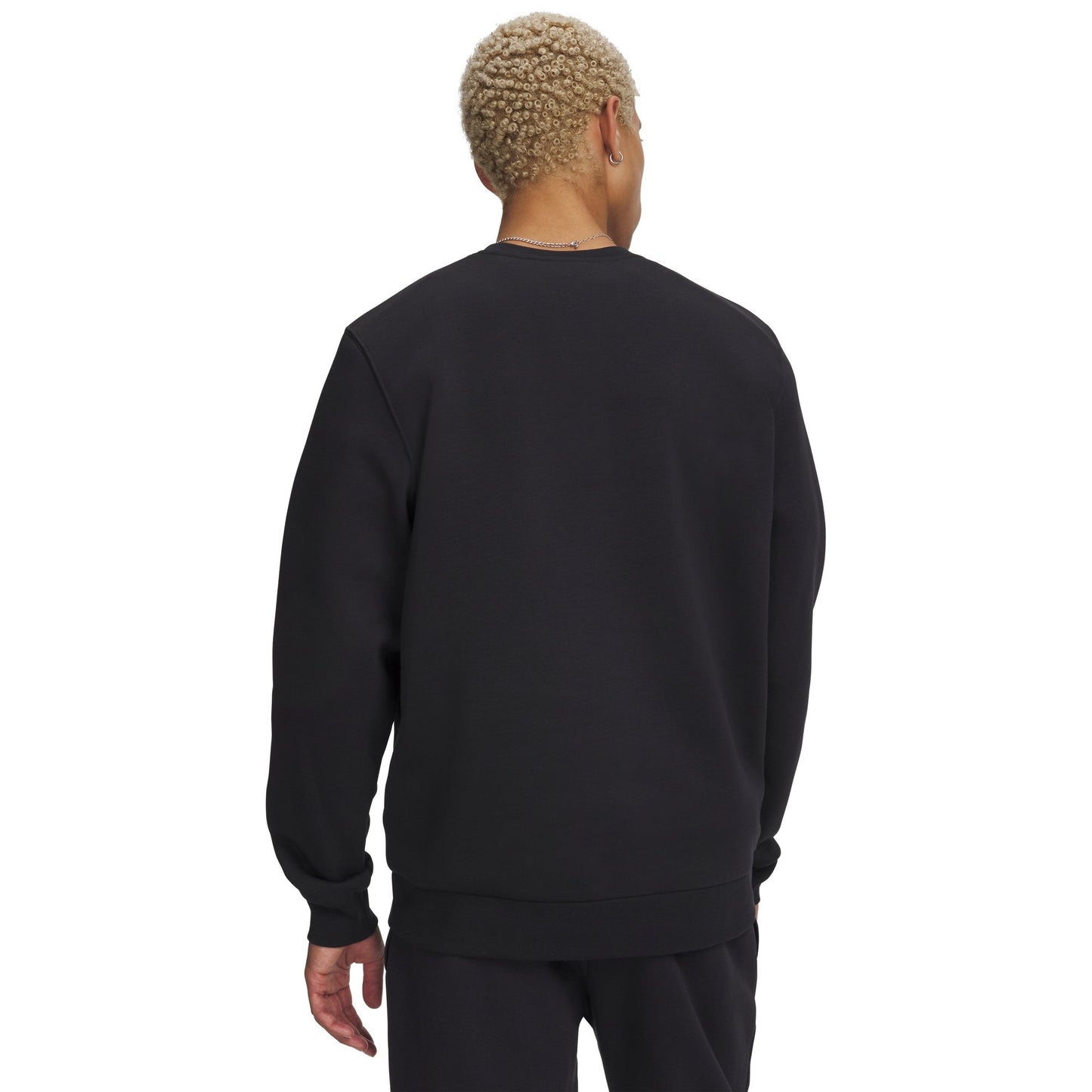 Under Armour Mens UA Essential Fleece Crew - Black