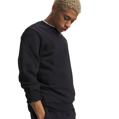 Under Armour Mens UA Essential Fleece Crew - Black