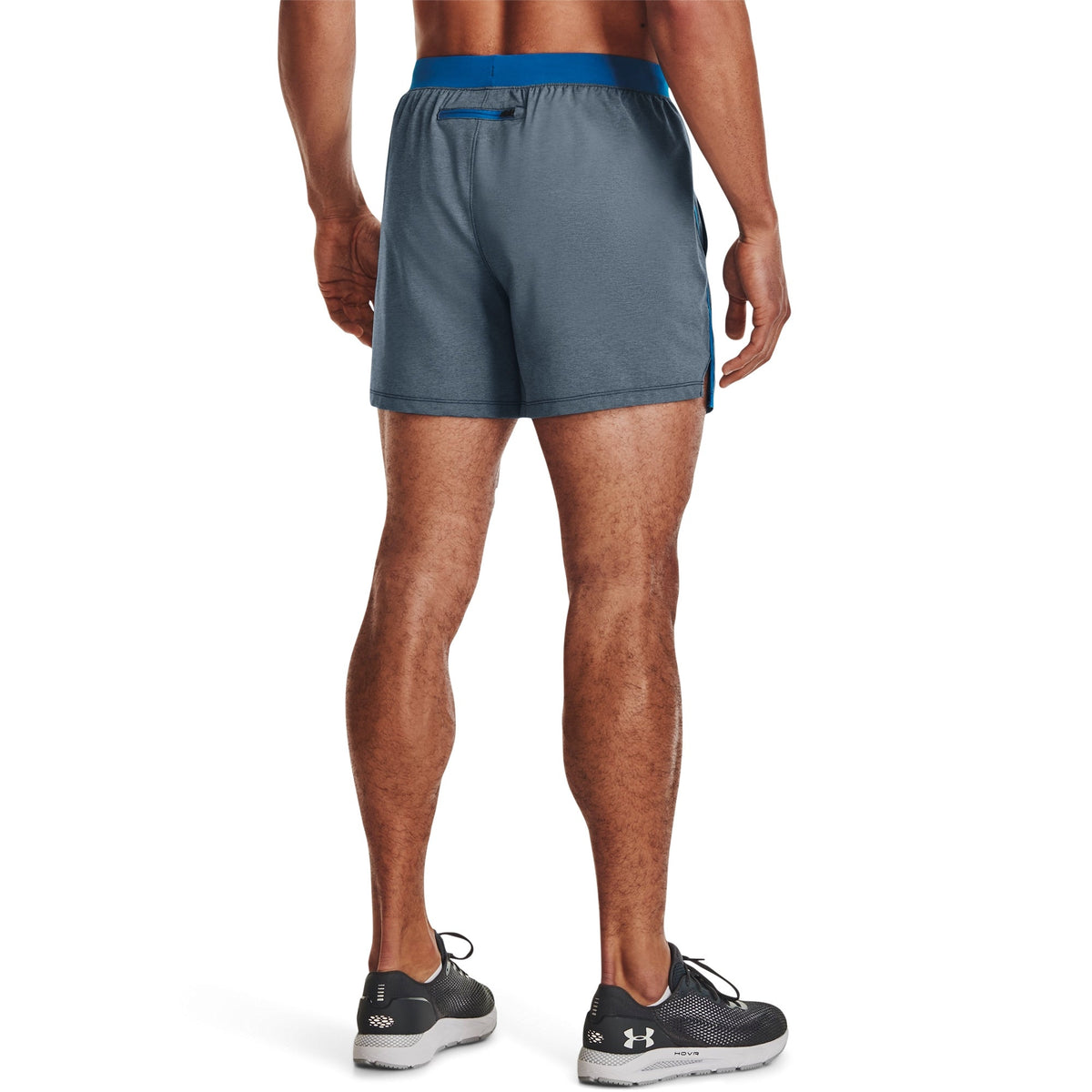 Under Armour Mens UA Run Up The Pace 5" Shorts - Heather Blue/Royal