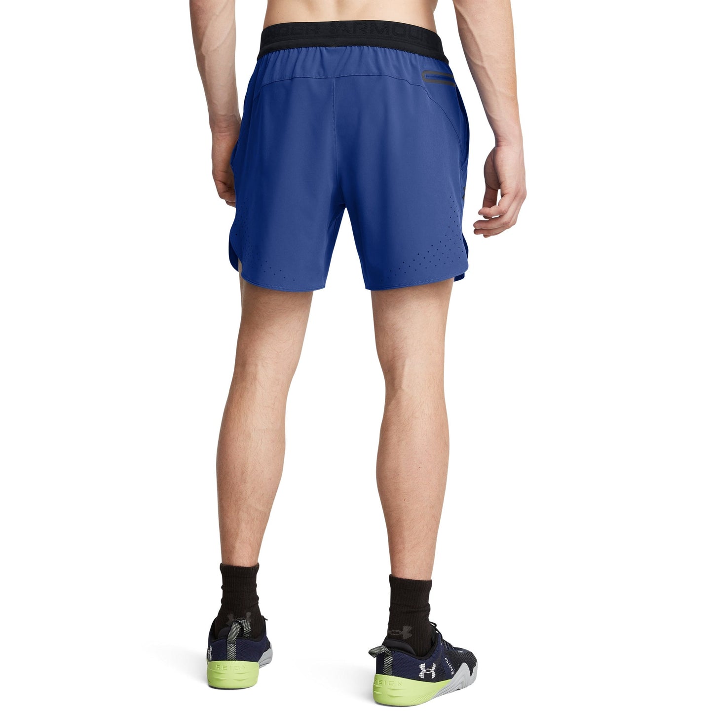 Under Armour Mens UA Peak Woven Shorts - Tech Blue/Black