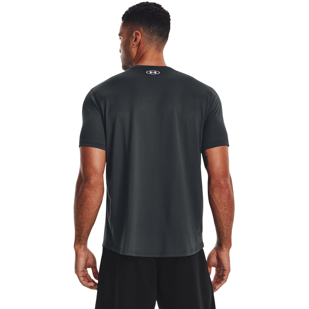 Under Armour Men's Tech Short Sleeve - Grey/White
