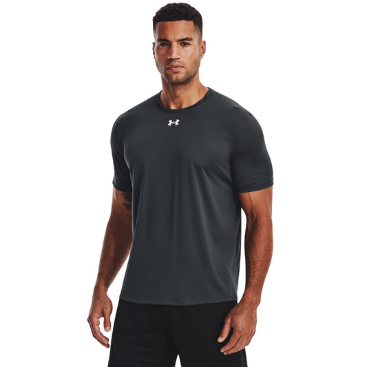 Under Armour Men's Tech Short Sleeve - Grey/White