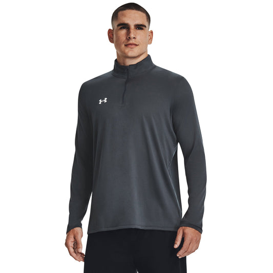 Under Armour Men's Tech Quarter-Zip - Grey/White