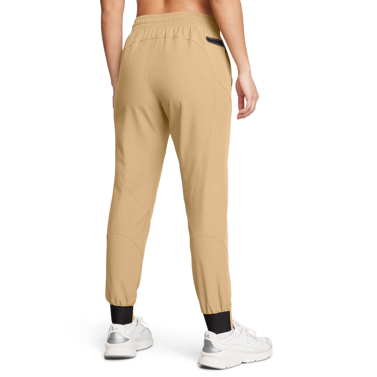 Under Armour Women's Unstoppable Pants - Yellow (Camel/Black)