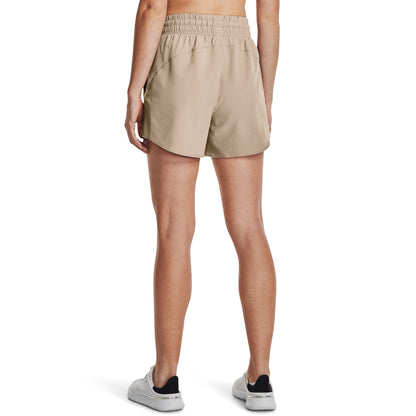 Under Armour Women's Flex Woven 5" Shorts - Grey/Cream