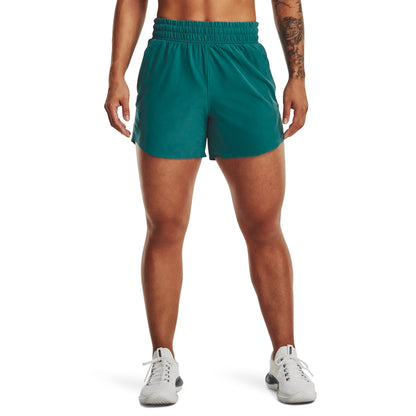 Under Armour Women's Flex Woven 5" Shorts - Green