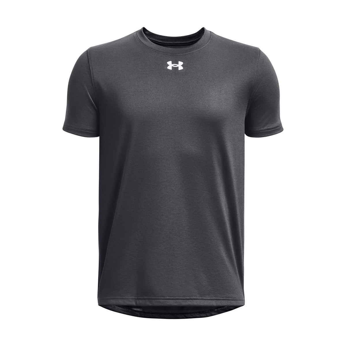 Under Armour Youth Short Sleeve T-Shirt - Grey/White