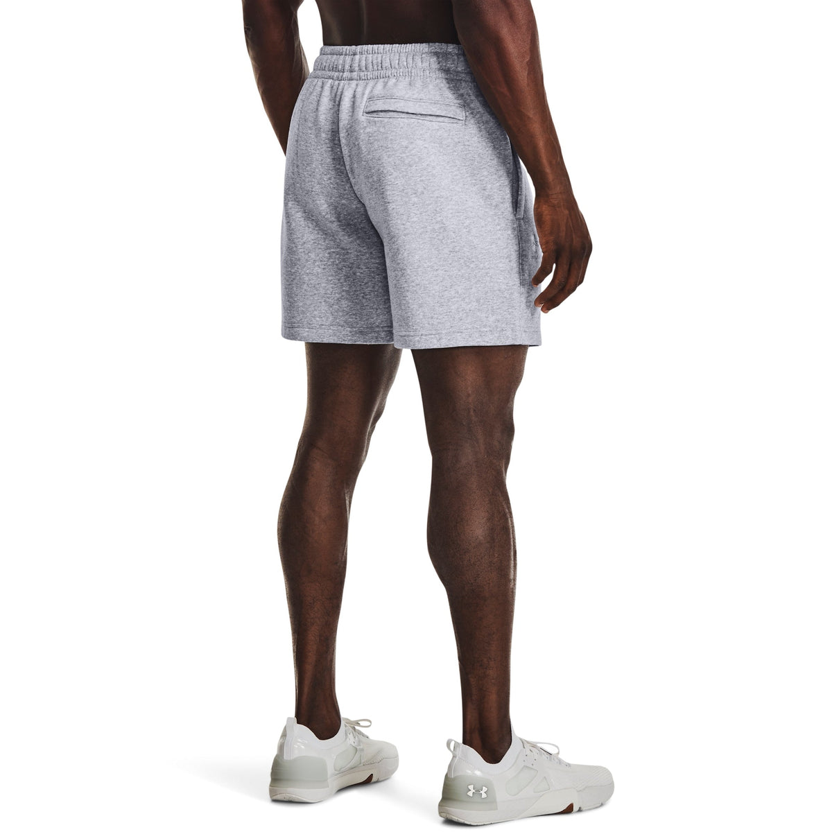 Under Armour Men's Essential Fleece Playback Shorts - Mod Gray