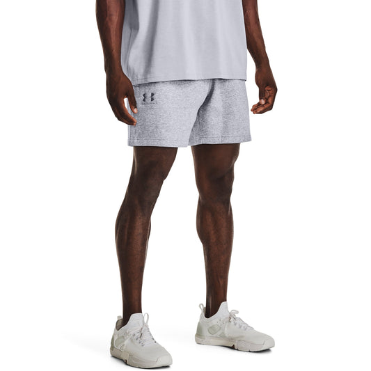 Under Armour Men's Essential Fleece Playback Shorts - Mod Gray