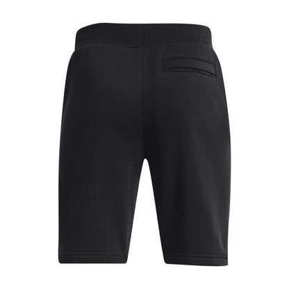 Under Armour Youth Boys' Project Rock Rival Terry Shorts - Black/White