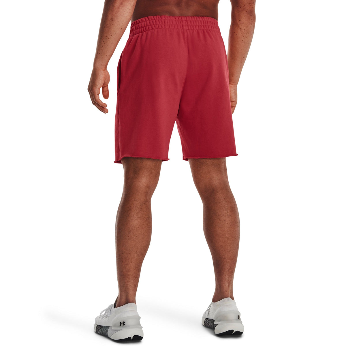 Under Armour Men's Heavyweight Terry Shorts - Red