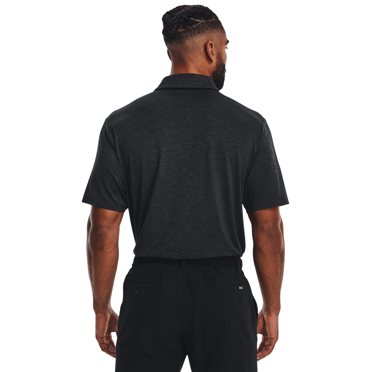 Under Armour Men's Playoff 3.0 Polo - Black/Jet Grey