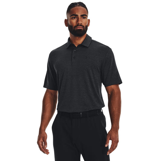 Under Armour Men's Playoff 3.0 Polo - Black/Jet Grey