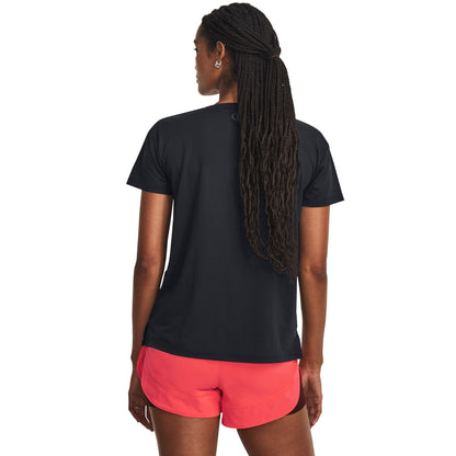 Under Armour Women's Vanish Energy 2.0 Short Sleeve T-Shirt - Black