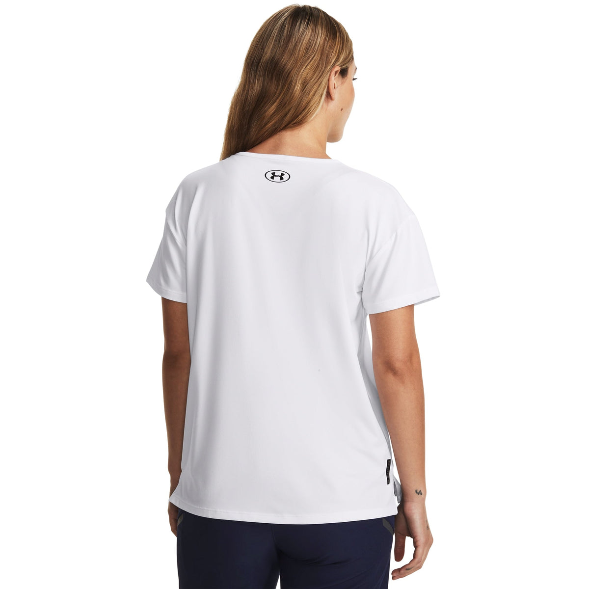 Under Armour Women's Vanish Energy 2.0 Short Sleeve T-Shirt - White/Black