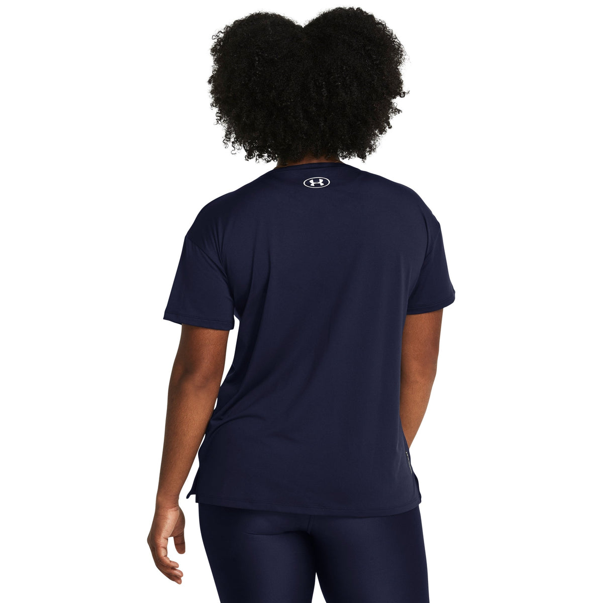 Under Armour Women's Vanish Energy 2.0 Short Sleeve T-Shirt - Midnight Navy/White
