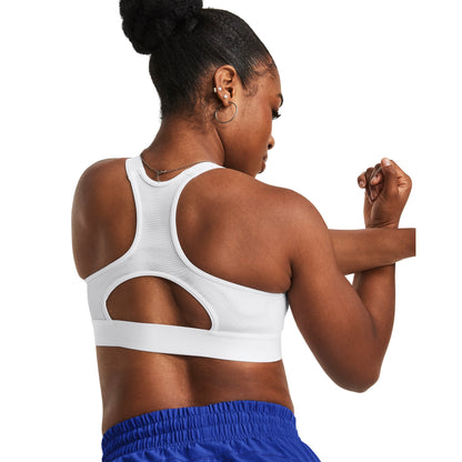 Under Armour Women's HeatGear High-Impact Sports Bra - White