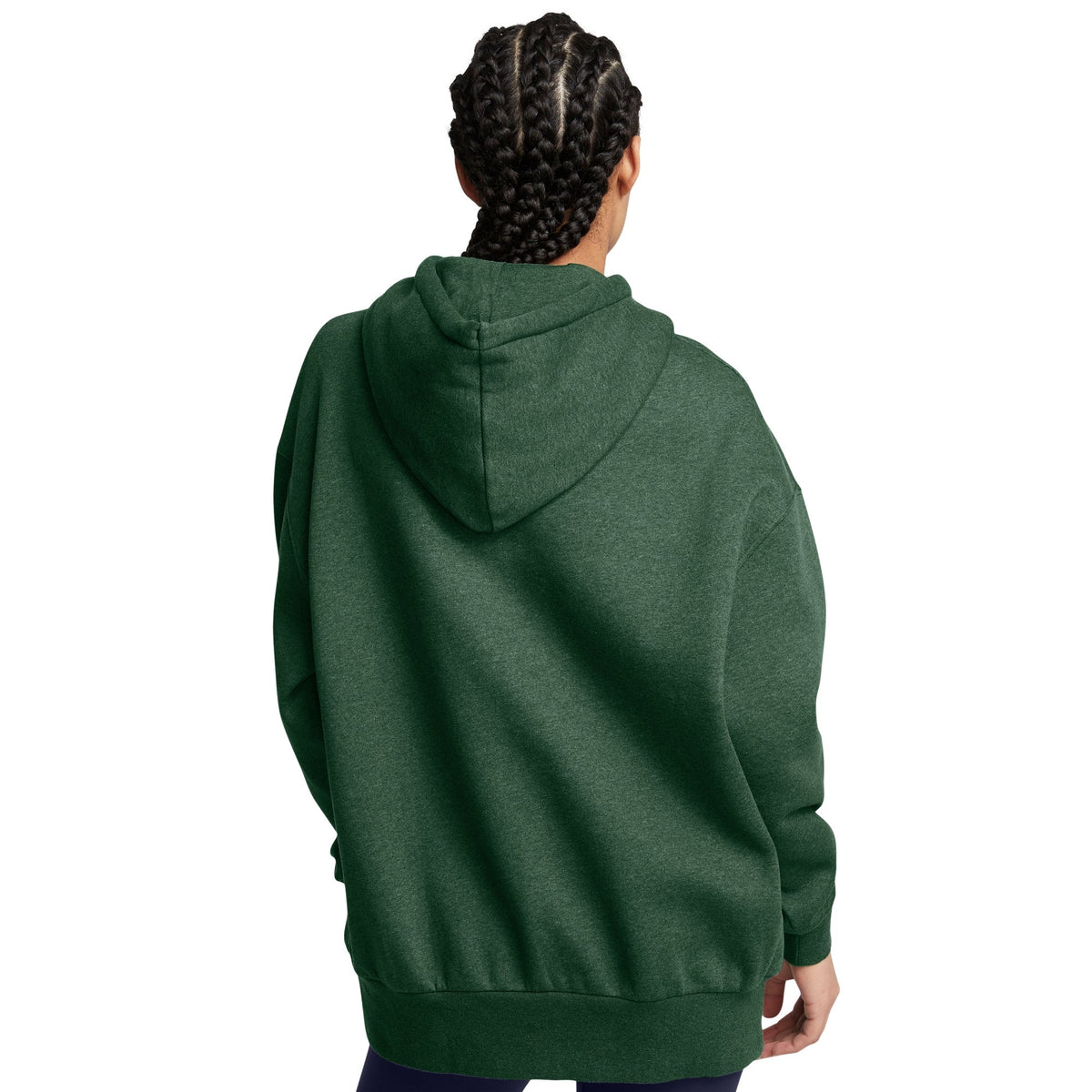 Under Armour Men's Essential Fleece Hoodie - Green/Forest