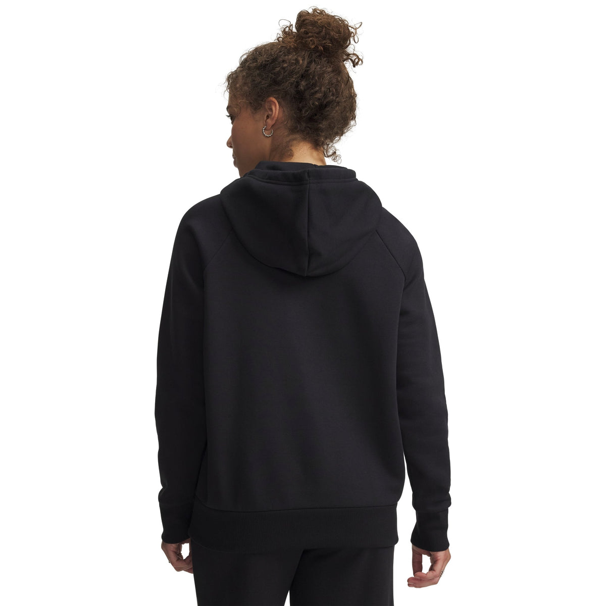 Under Armour Women's Rival Fleece Hoodie - Black/White
