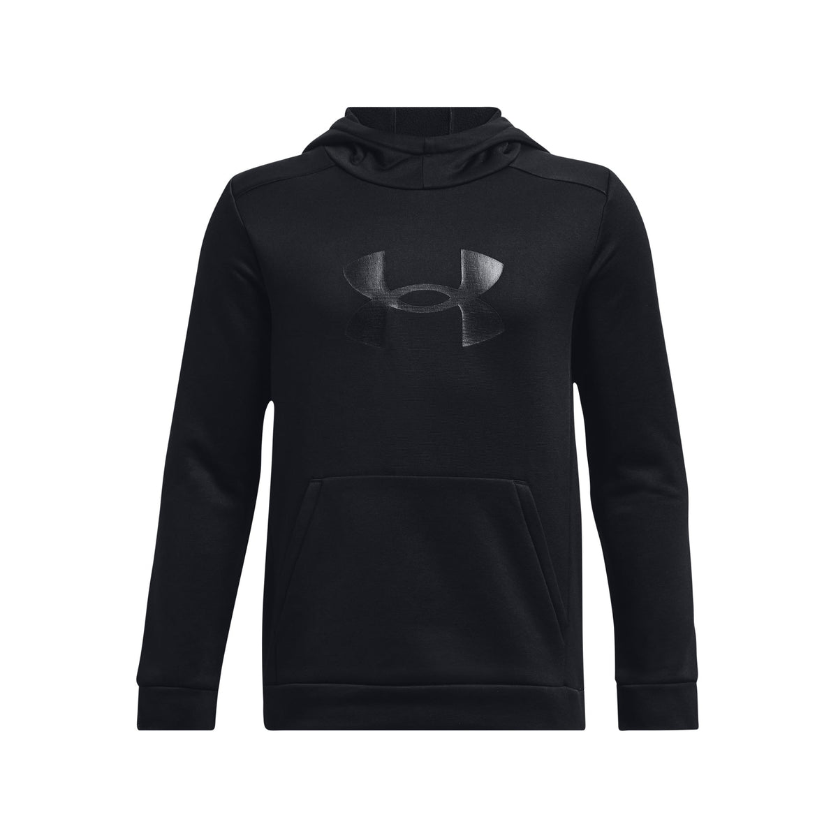 Under Armour Youth Fleece Big Logo Hoodie - Black