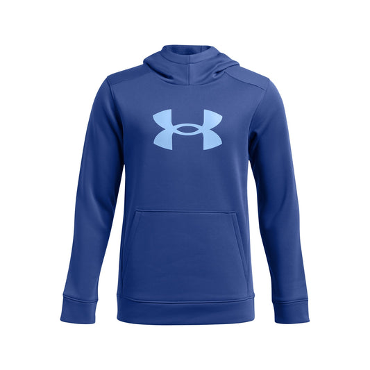 Under Armour Youth Fleece Big Logo Hoodie - Blue