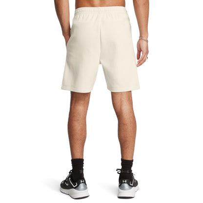 Under Armour Men's Unstoppable Fleece Shorts - Summit White/Black