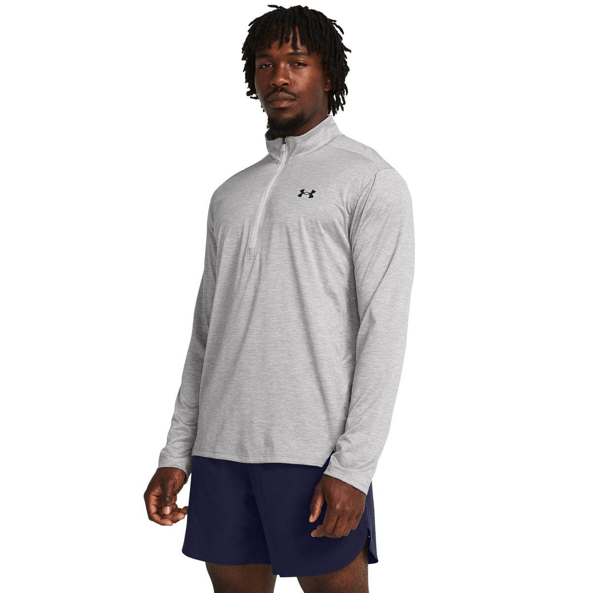Under Armour Men's Tech 2.0 Half-Zip Top - Carbon Heather