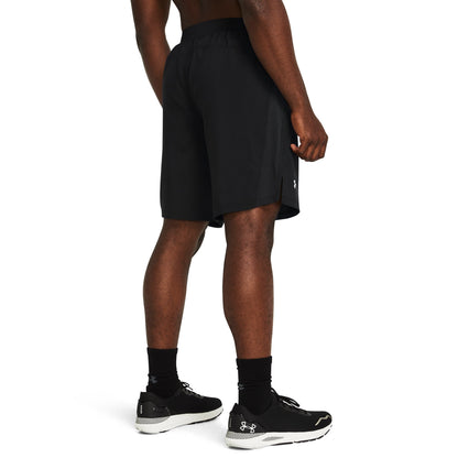 Under Armour Men's Launch Run 9 Shorts - Black/Black/Reflective