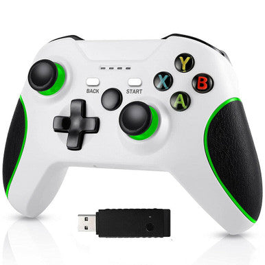 Prime Goods Wireless Controller for Microsoft Xbox One / S / X / E / Windows 7 8 10 PC 2.4G - Black