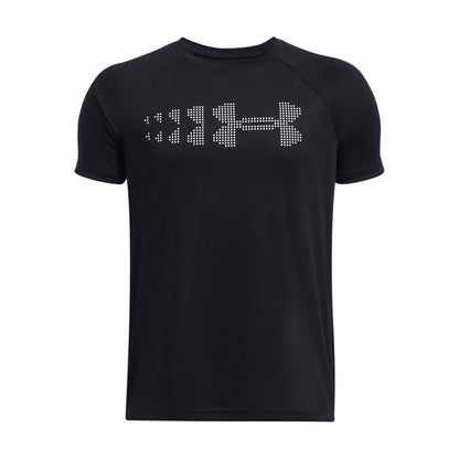 Under Armour Youth Boys' Tech Stadium Lights T-Shirt - Black