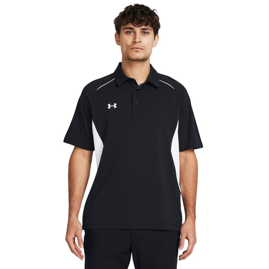 Under Armour Men's Title Polo - Black/White