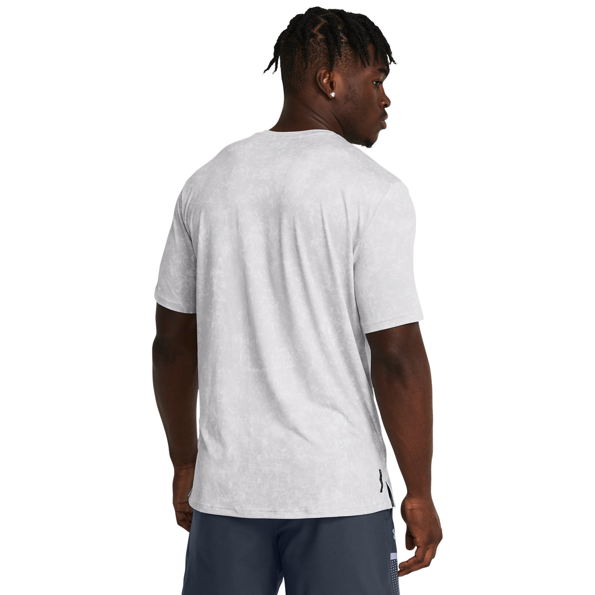 Under Armour Men's Vanish Energy Printed Short Sleeve T-Shirt - Grey/Grey
