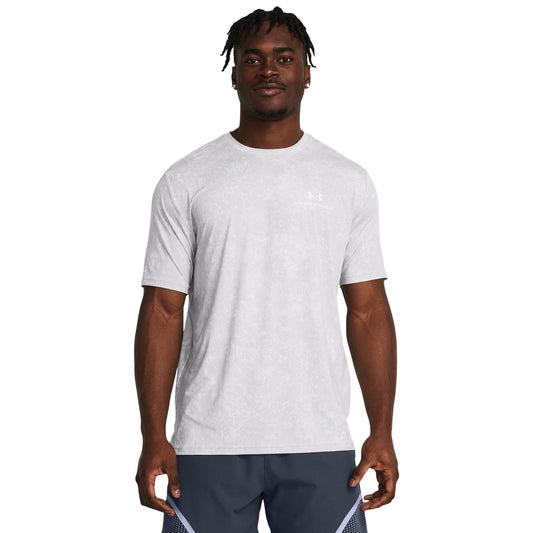 Under Armour Men's Vanish Energy Printed Short Sleeve T-Shirt - Grey/Grey