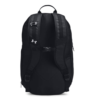 Under Armour Unisex Hustle 6.0 Backpack - Black/White