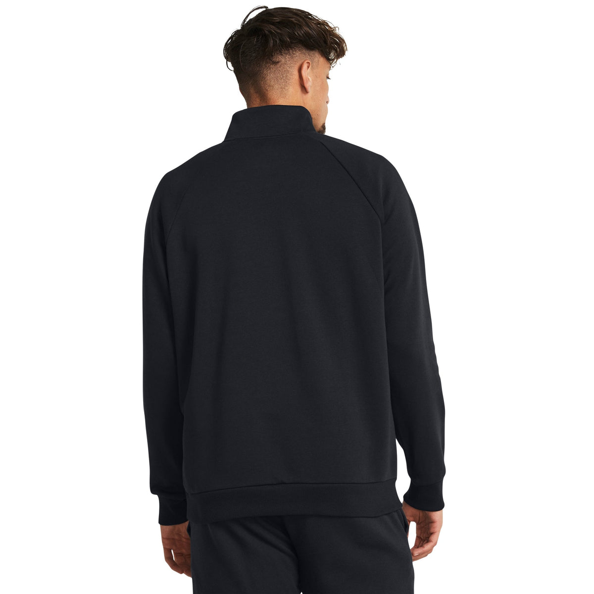 Under Armour Men's Fleece 1/4-Zip - Black/White