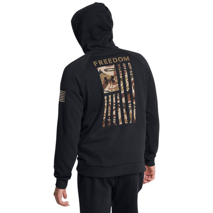 Under Armour Men's Freedom Flag Hoodie - Black