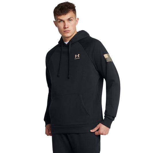 Under Armour Men's Freedom Flag Hoodie - Black