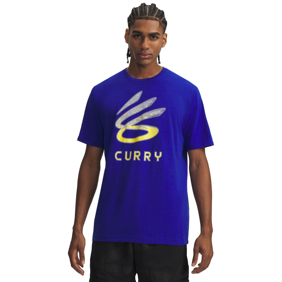 Under Armour Men's Logo Trend Maglia Basketball T-Shirt - Blue