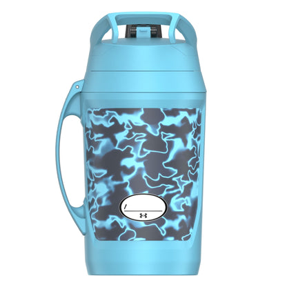 Under Armour Unisex Playmaker 64 oz Insulated Water Bottle - Blue Camo