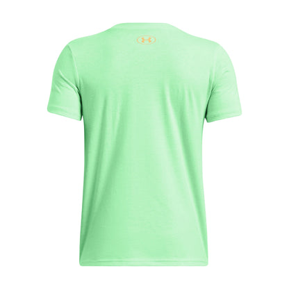 Under Armour Youth Graphic Palm Tree Short Sleeve T-Shirt - Green
