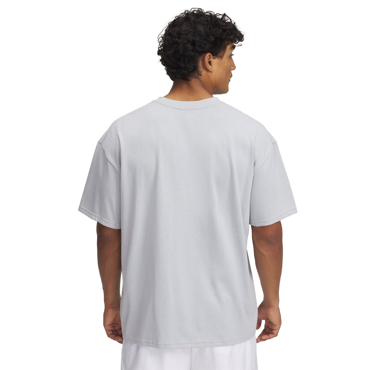 Under Armour Men's Heavyweight Oversized Branded Short Sleeve T-Shirt - Mod Gray/Castlerock