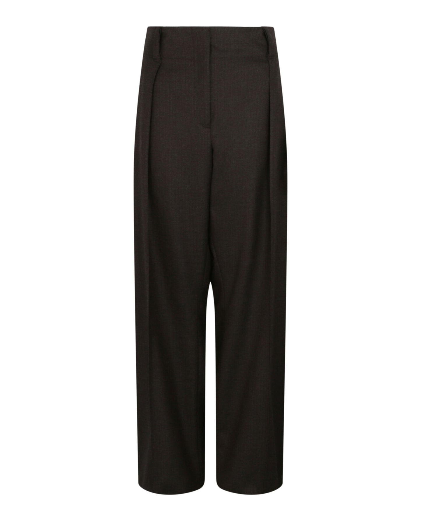 Ferragamo High-Waisted Wool Pants