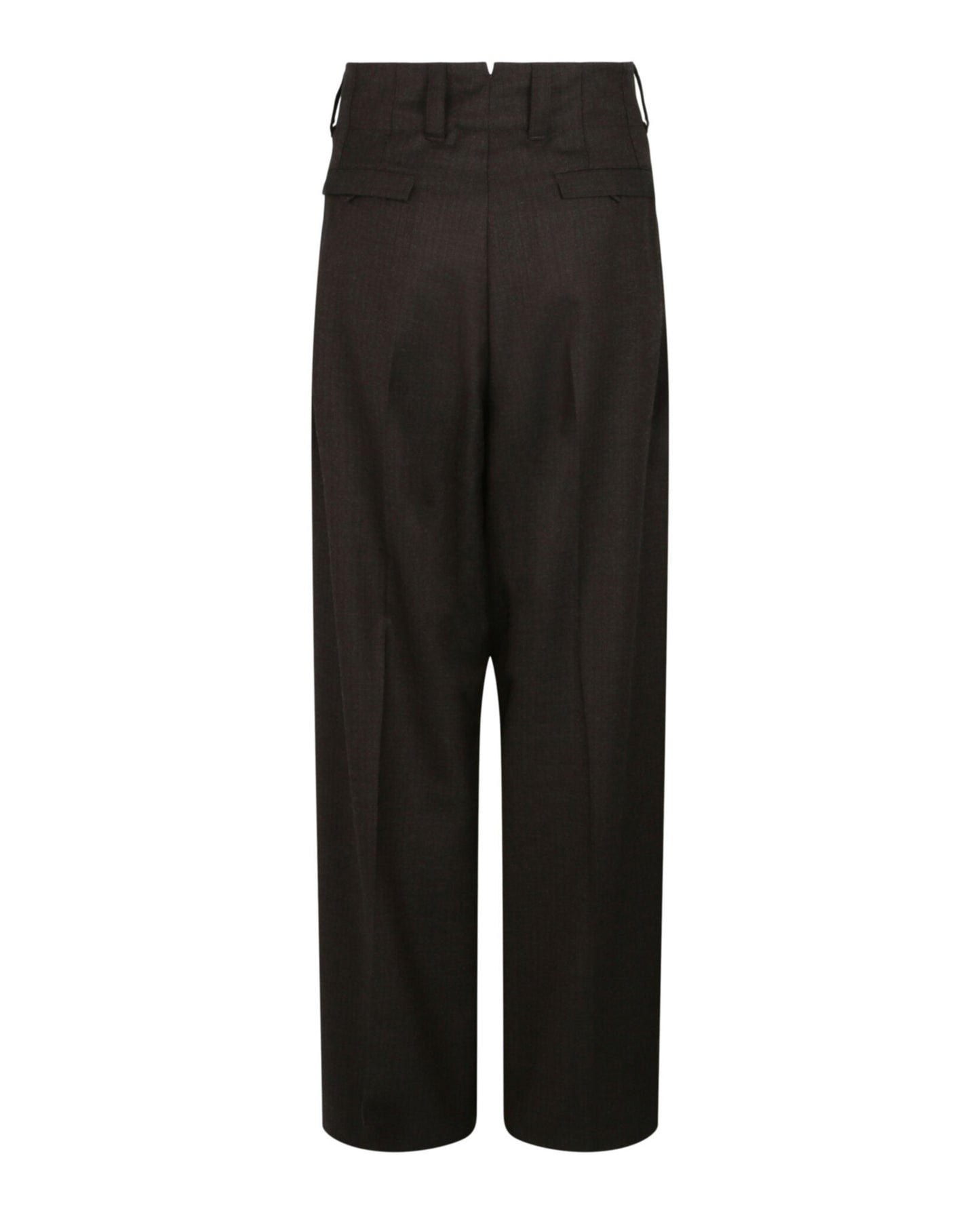 Ferragamo High-Waisted Wool Pants