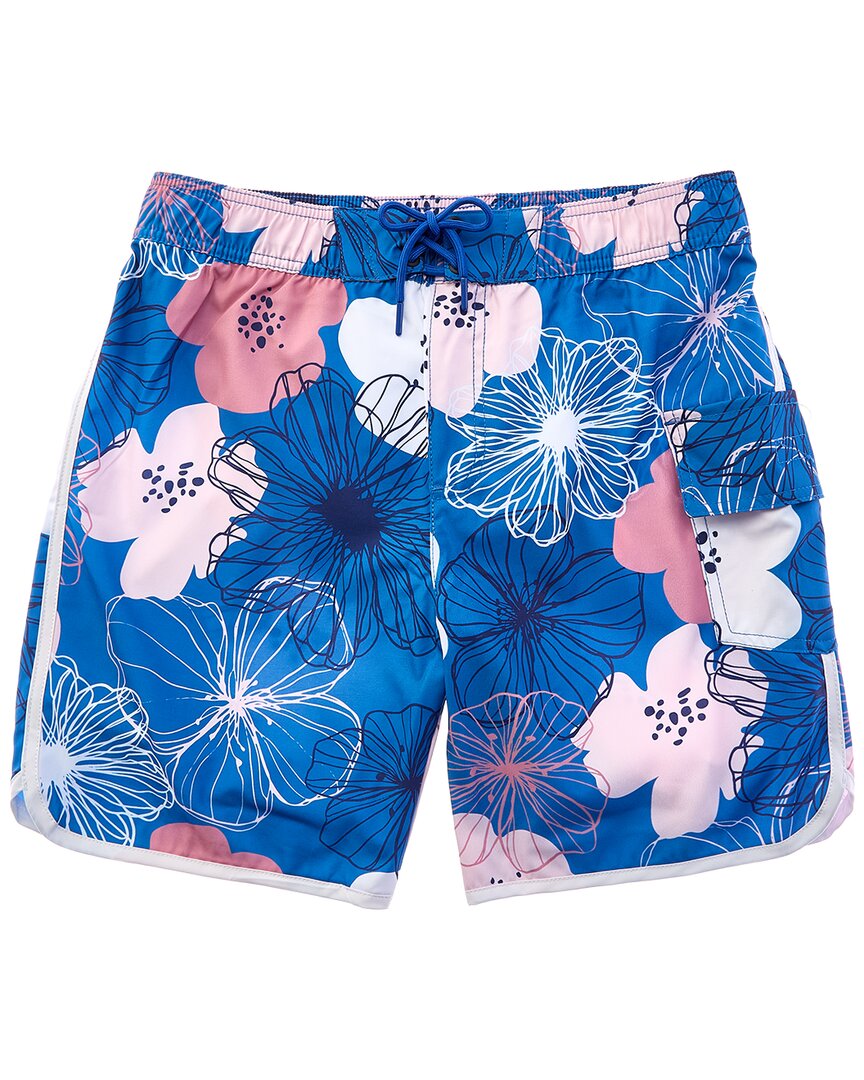 FLOWER SKETCH/ BLUE-