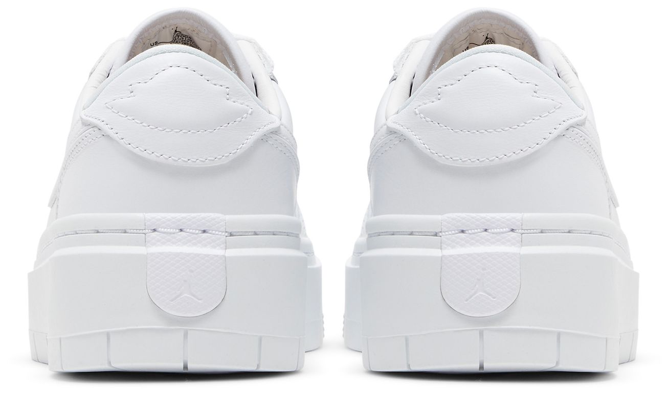 Air Jordan Women's Retro 1 Elevate Low 'Triple White' Sneakers