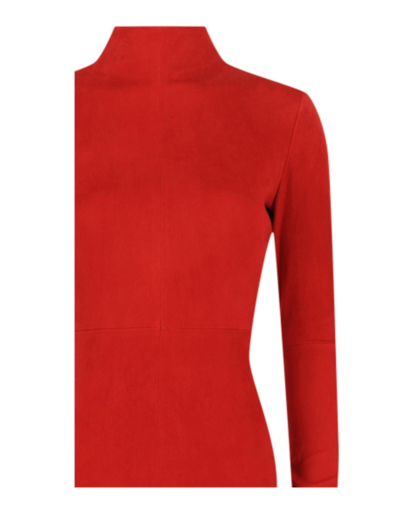 Ferragamo Backless Suede Dress