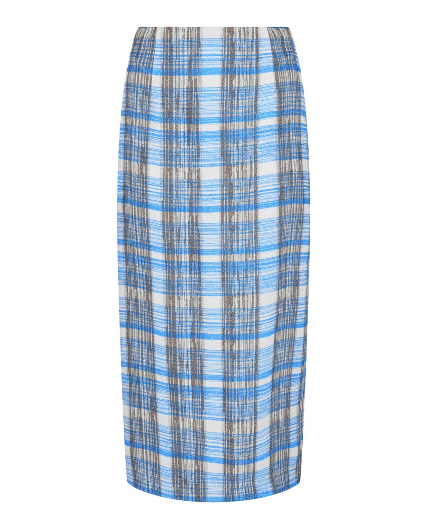 Ferragamo Plaid Print Maxi Skirt
