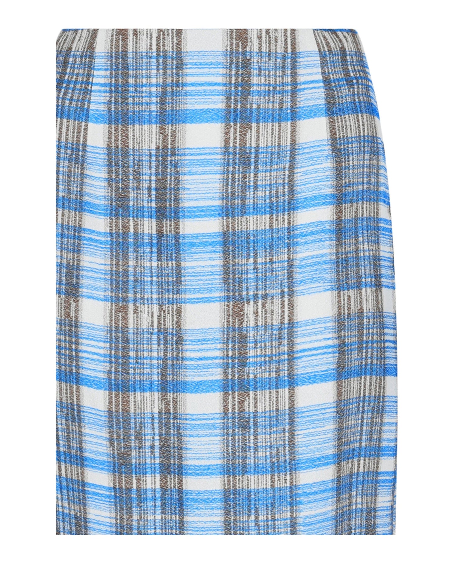 Ferragamo Plaid Print Maxi Skirt