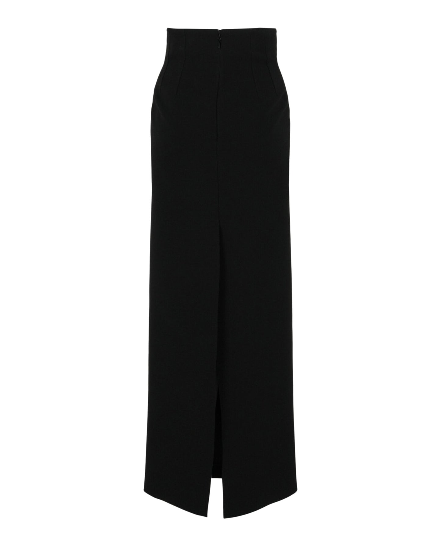 Ferragamo Wool Blend Maxi Skirt