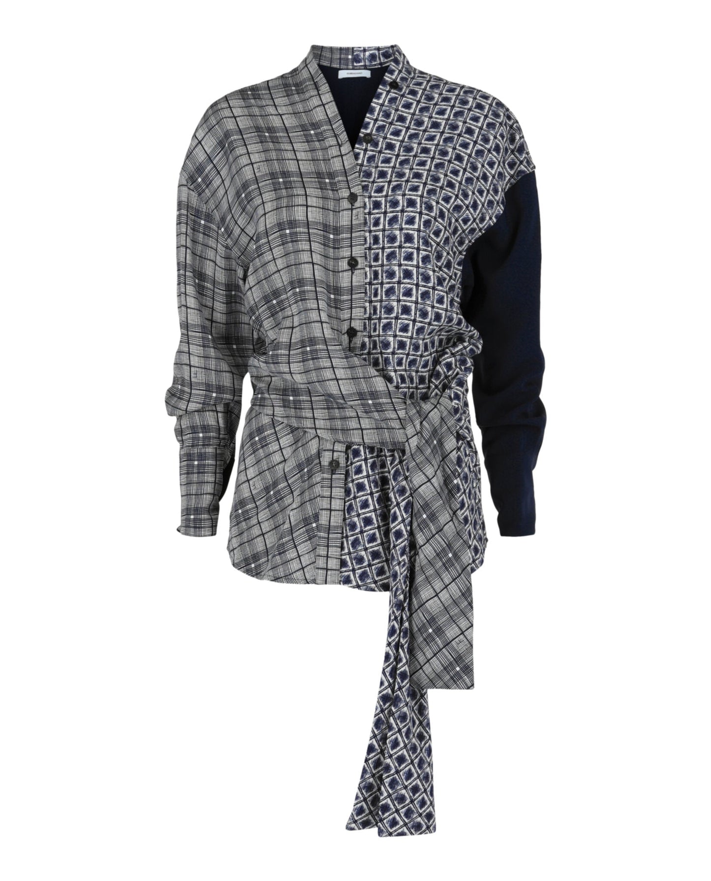 Ferragamo Dual Printed Shirt